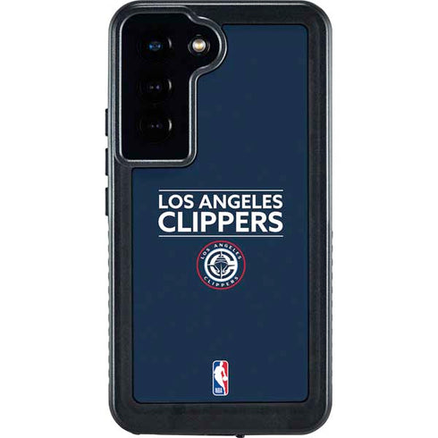 NBA Los Angeles Clippers Standard Blue Galaxy S24 Waterproof Case